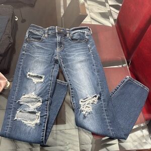 American Eagle Outfitters Dark Wash Jeans size 4